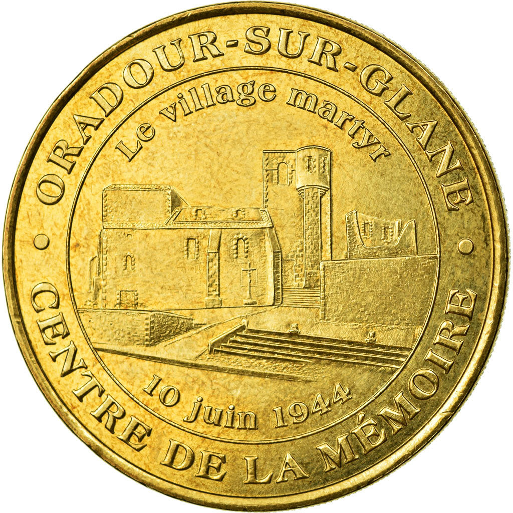 France, Token, Touristic token, Oradour-sur-Glane - Village martyr n°1, 2000