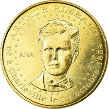 France, Token, Touristic token, Charleville-Mézières - Arthur Rimbaud, 2012
