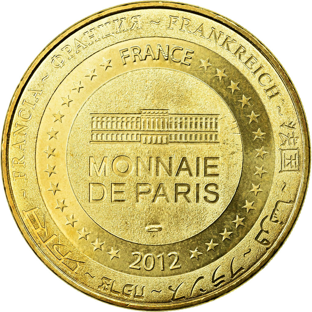 France, Token, Touristic token, Charleville-Mézières - Arthur Rimbaud, 2012