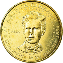 France, Token, Touristic token, Charleville-Mézières - Arthur Rimbaud, 2012