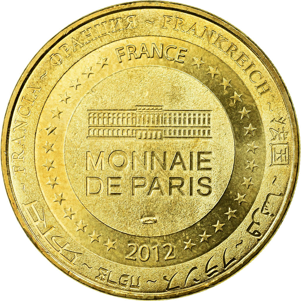 France, Token, Touristic token, Charleville-Mézières - Arthur Rimbaud, 2012