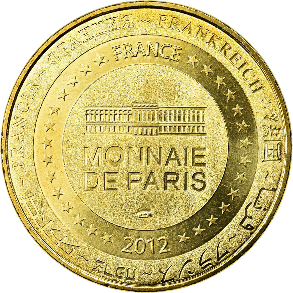 France, Token, Touristic token, Charleville-Mézières - Arthur Rimbaud, 2012