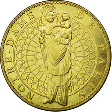 France, Token, Touristic token, Paris - Notre Dame - Vierge à l'enfant, 2011