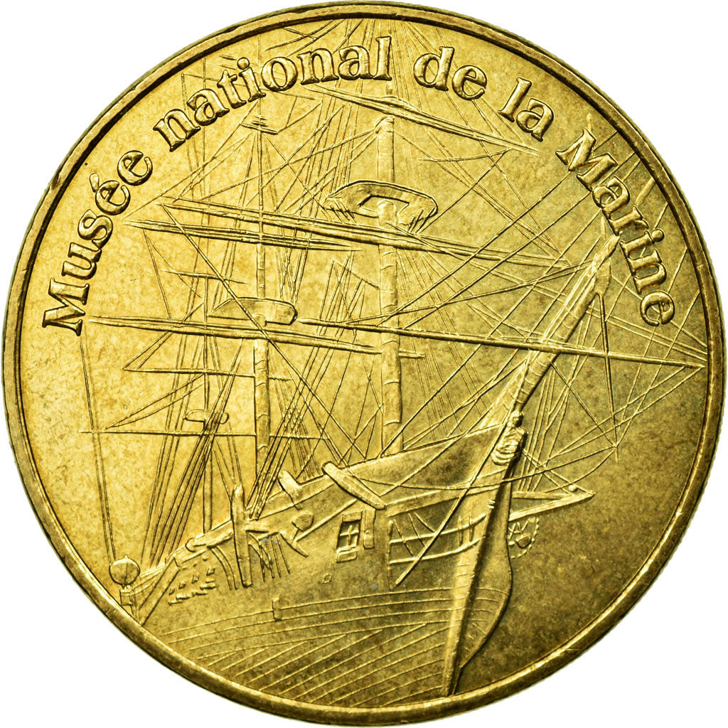 France, Token, Touristic token, Paris - Musée de la Marine, 2007, MDP
