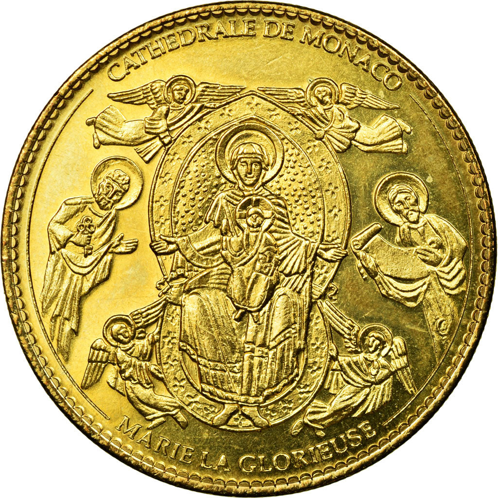 France, Token, Touristic token, Monaco - Cathédrale n°4, 2006, Arthus