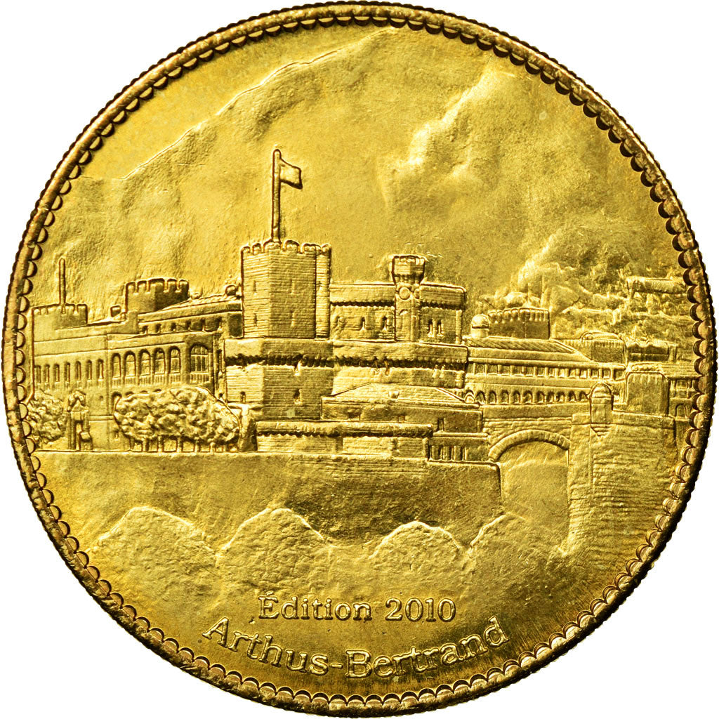 Francia, Token, Touristic token, 98/ Palais Princier, Monaco, 2010, Arthus