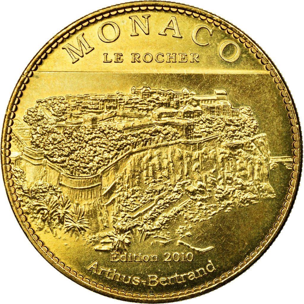France, Token, Touristic token, 98/ Grand Prix, Monaco, 2010, Arthus Bertrand