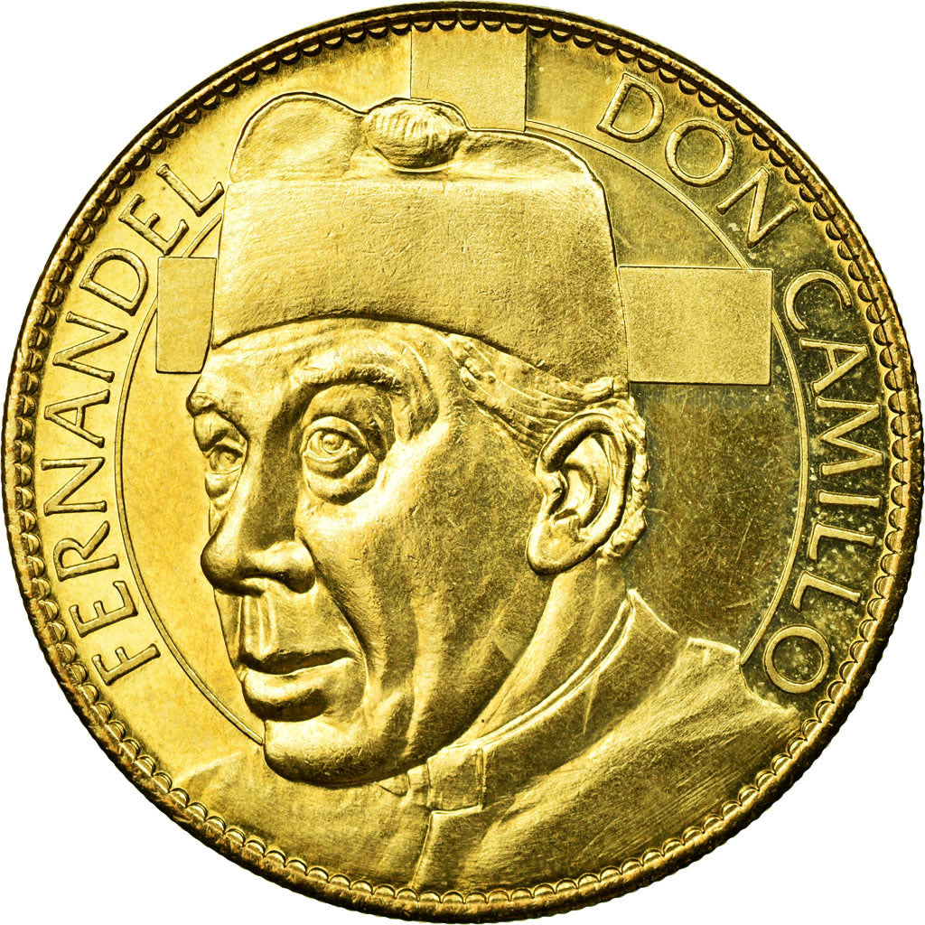 France, Token, Touristic token, Marseille - Fernandel - Don Camillo, 2010