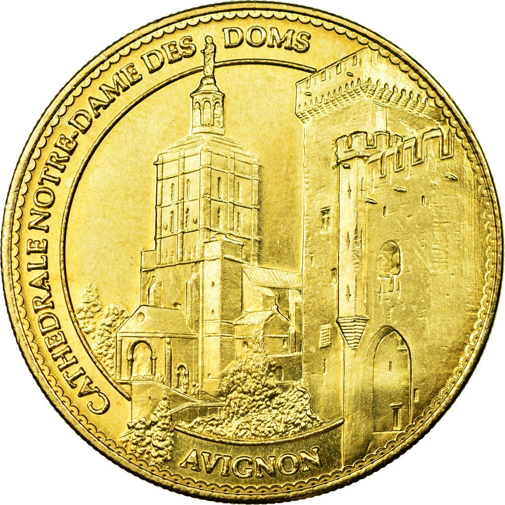 Frankreich, Token, Touristic token, Avignon - Cathédrale Notre Dame des Doms