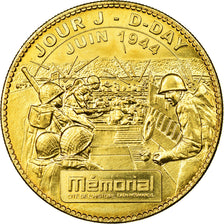 France, Token, Touristic token, Caen - Mémorial n°4, 2010, Arthus Bertrand