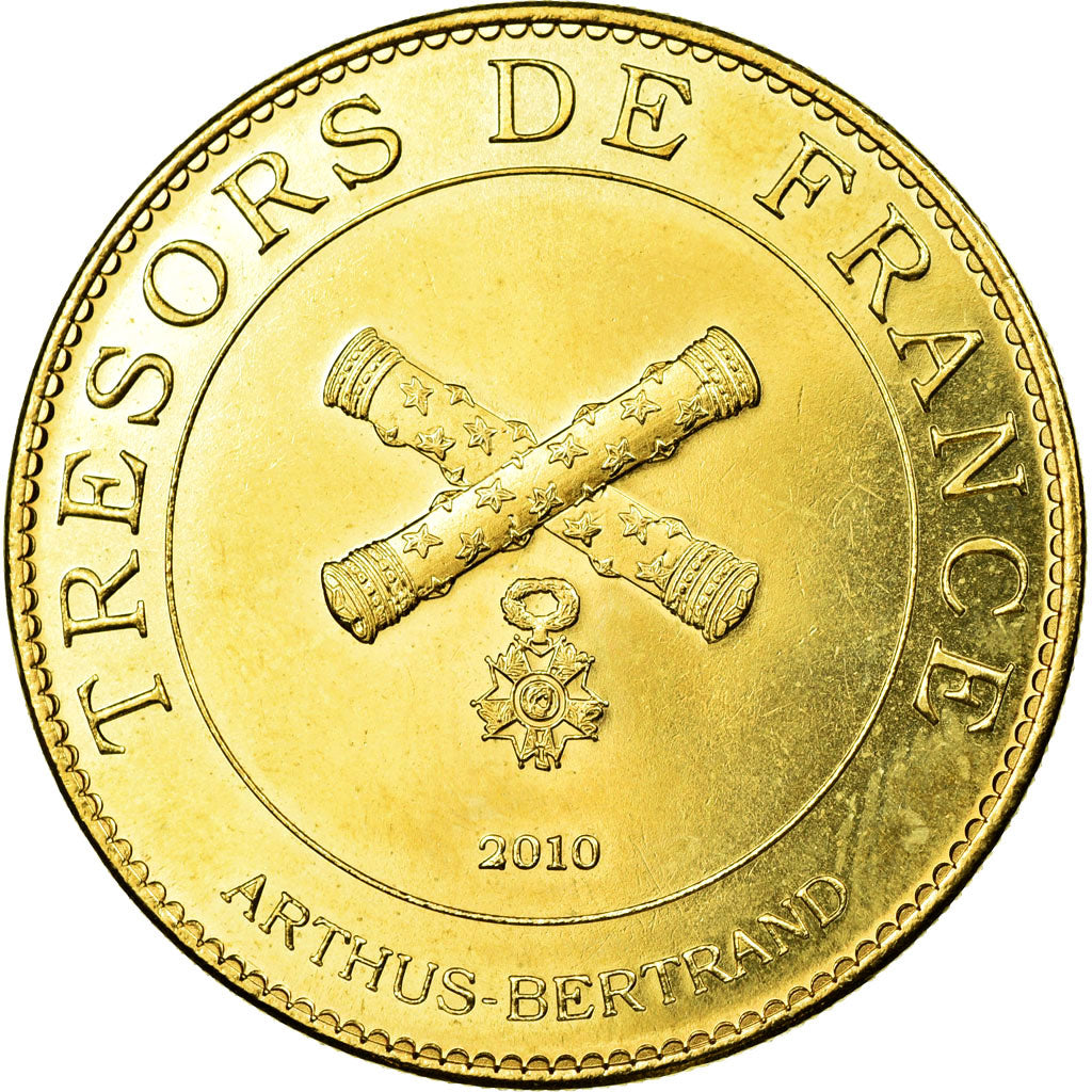 France, Token, Touristic token, Caen - Mémorial n°4, 2010, Arthus Bertrand
