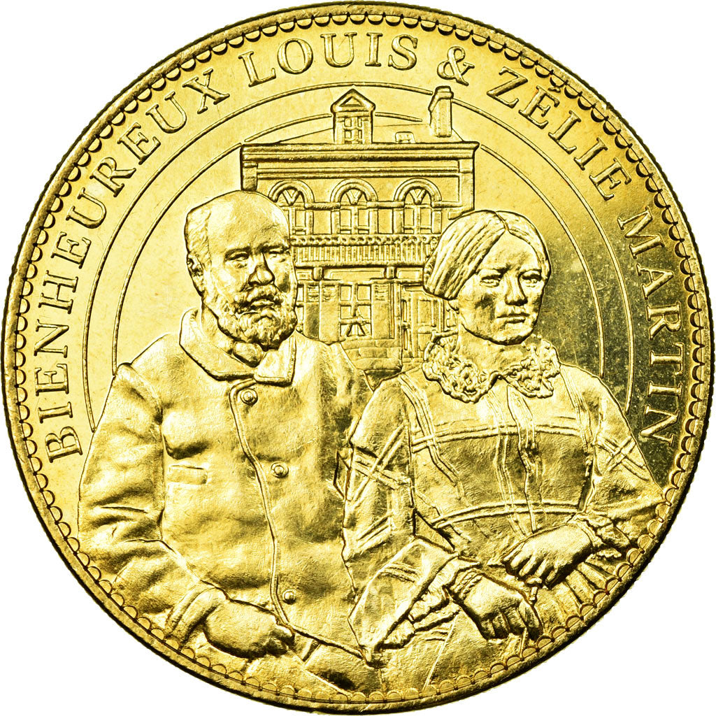 Francia, Token, Touristic token, Lisieux -  Basilique - Louis et Zélie Martin