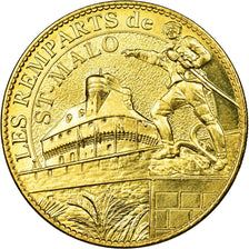 Francia, Token, Touristic token, 35/ Saint-Malo - Les Remparts, 2011, Arthus