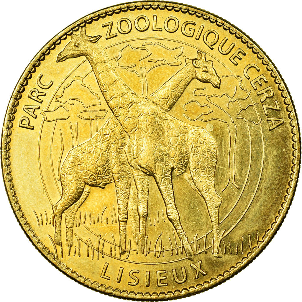 France, Token, Touristic token, Lisieux - Zoo de Cerza  n°2, 2008, Arthus