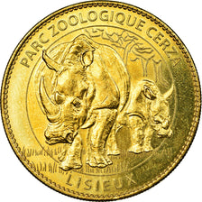 Frankreich, Token, Touristic token, Lisieux - Zoo de Cerza  n°3, 2009, Arthus