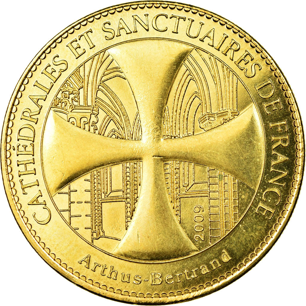 France, Jeton, Jeton Touristique, 14/ Lisieux - Sainte Thérèse, 2009, Arthus