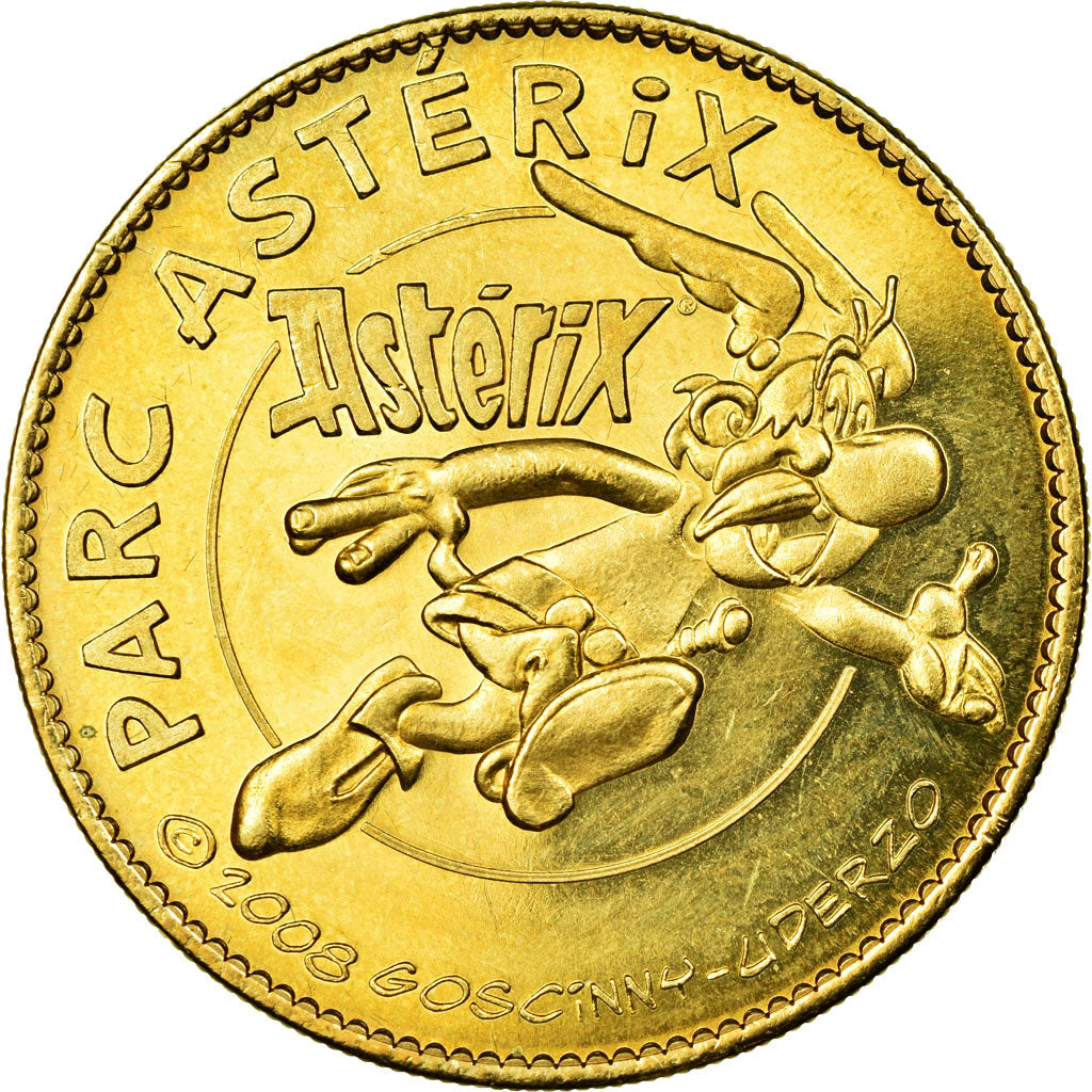 France, Token, Touristic token, Plailly - Parc Astérix n°1, 2009, Arthus