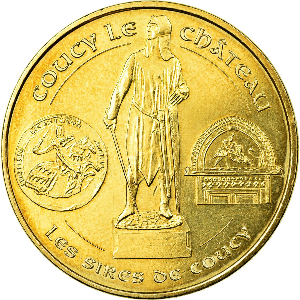 Frankreich, Token, Touristic token, Coucy - Château n°2, 2009, MDP, VZ