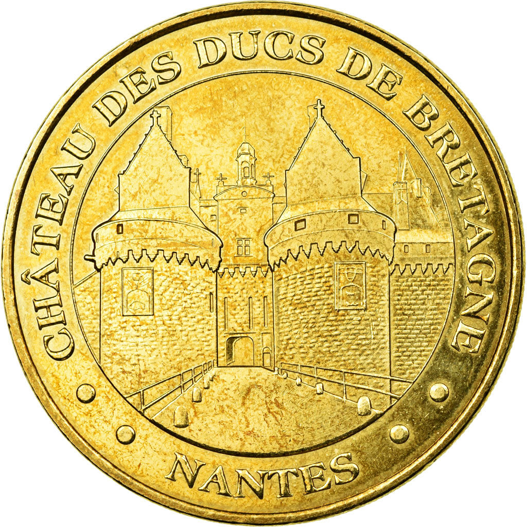 Francia, Token, Touristic token, Nantes -  Chateau des Ducs de Bretagne n°2