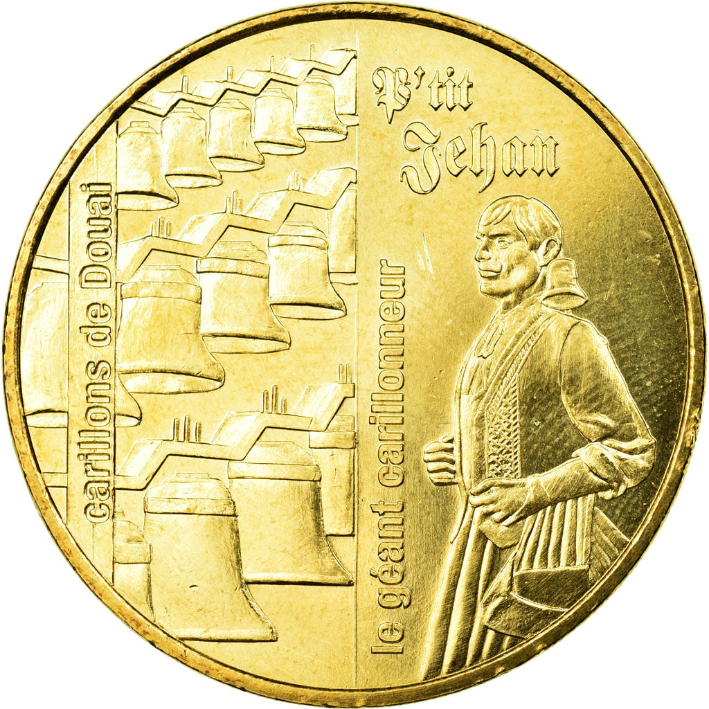 France, Token, Touristic token, Orchies - Carillons de Douai n°1, 2009, MDP
