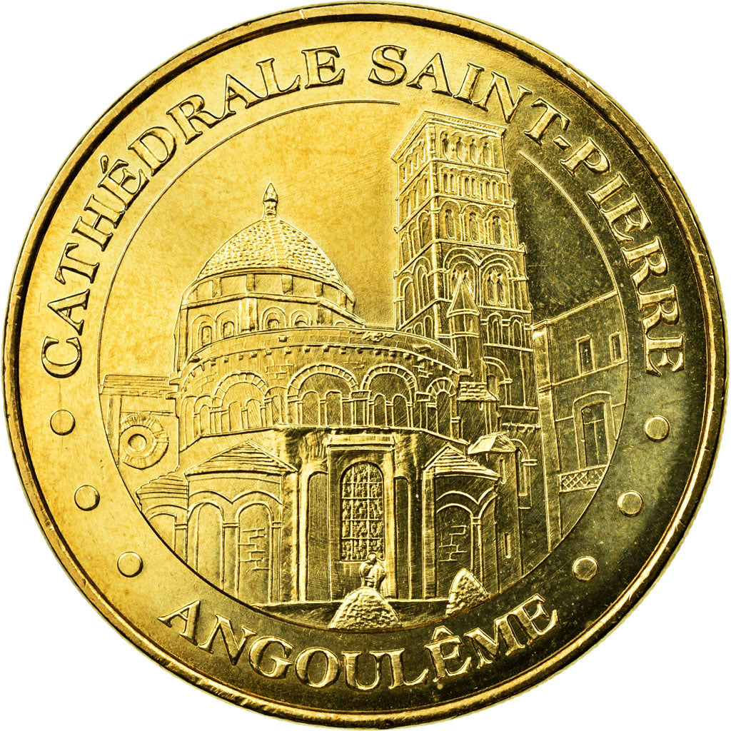 France, Jeton, Jeton Touristique, Angoulême - Cathédrale Saint Pierre n°2