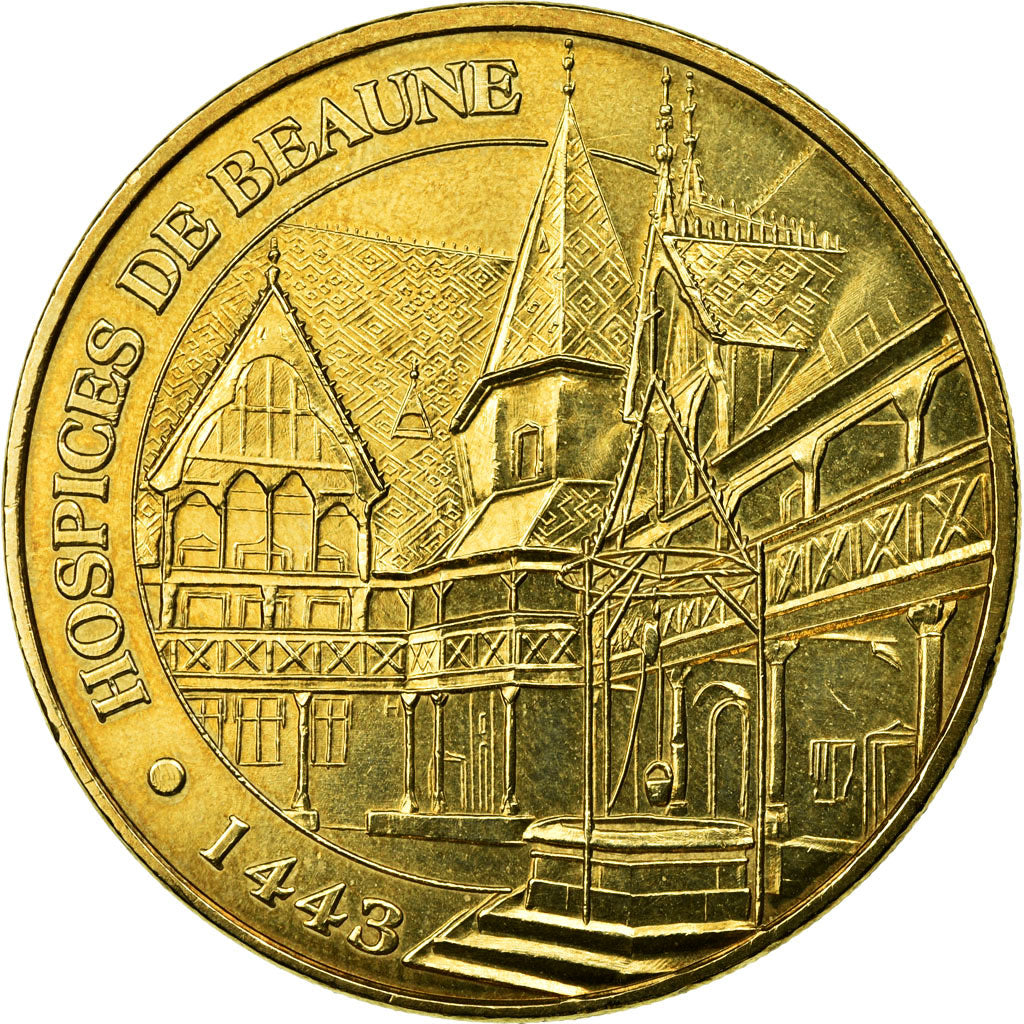 Francia, Token, Touristic token, Beaune -   Hospices 1443, 2010, MDP, SPL-