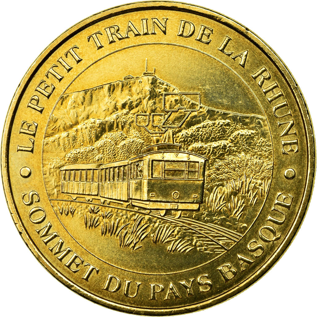 France, Token, Touristic token, Sare - Petit train de la Rhune, 2010, MDP