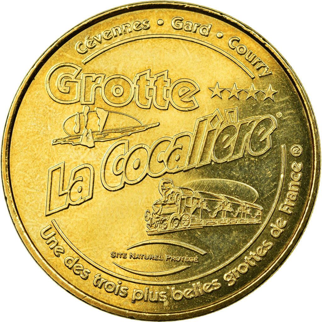 France, Token, Touristic token, Courry - Grotte de la Cocalière n°3, 2010