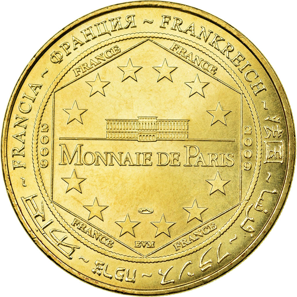 Francia, Token, Touristic token, Cluny - Abbaye n°3, 2009, MDP, SPL-