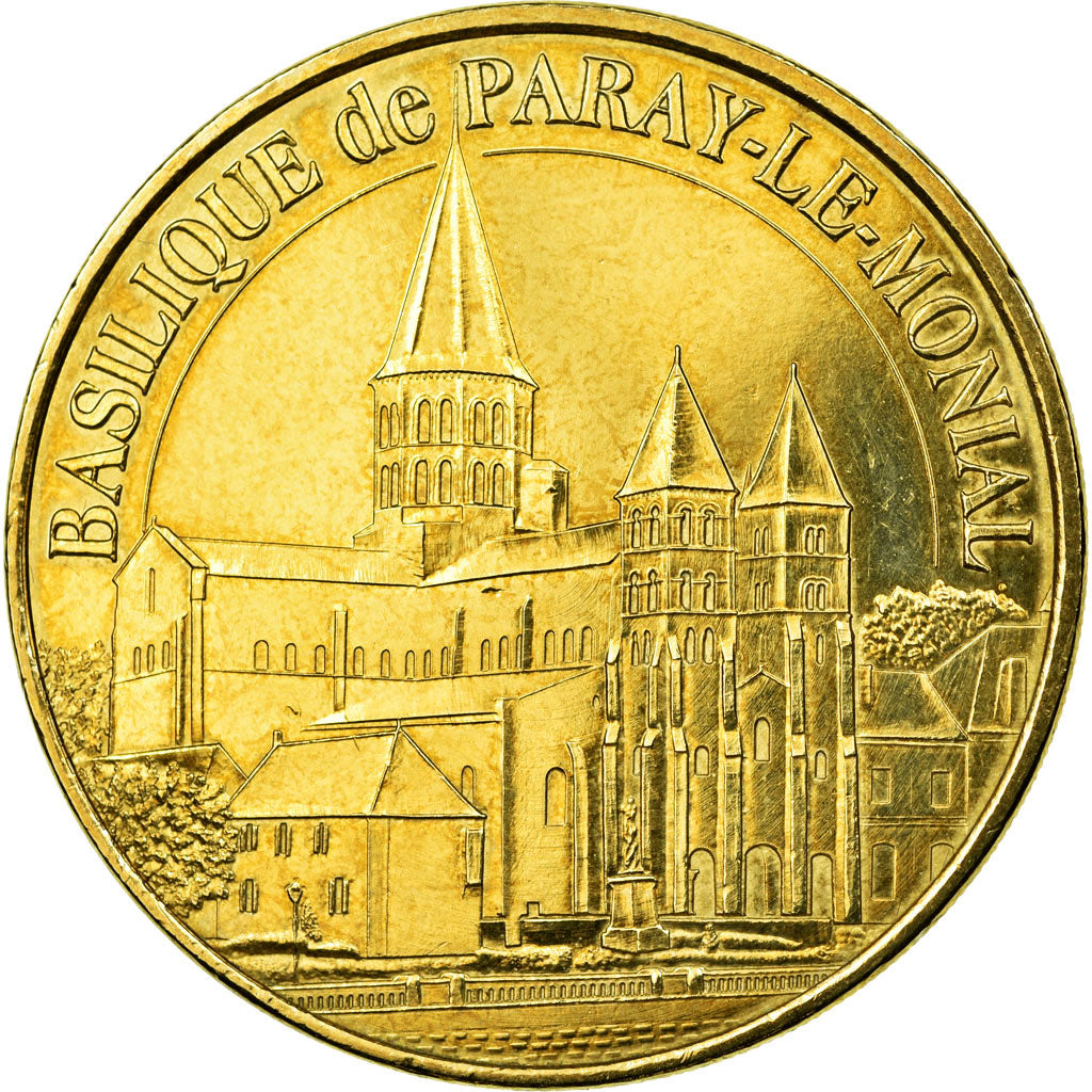 Francia, Token, Touristic token, 71/ Basilique de Paray-le-Monial, 2009, MDP