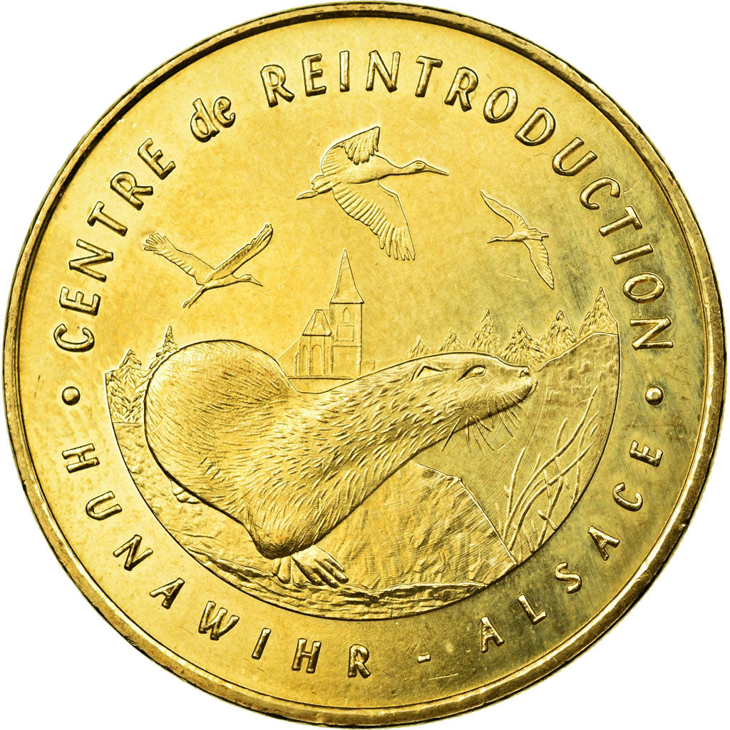 Francia, Token, Touristic token, Hunawihr - Centre de reproduction n°3, 2007