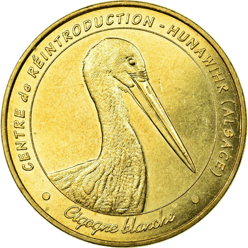 Francia, Token, Touristic token, Hunawihr - Centre de reproduction n°5, 2008