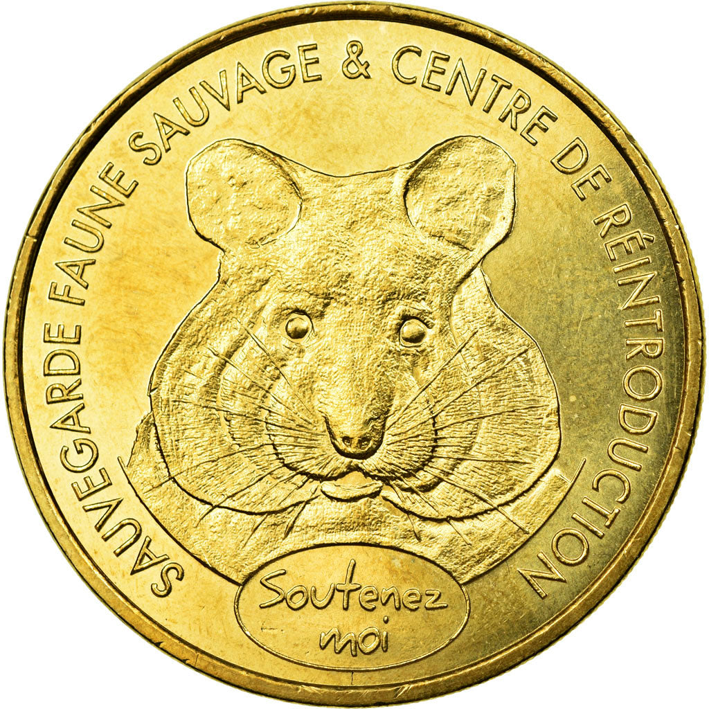 Francia, Token, Touristic token, Hunawihr - Centre de reproduction n°9, 2011