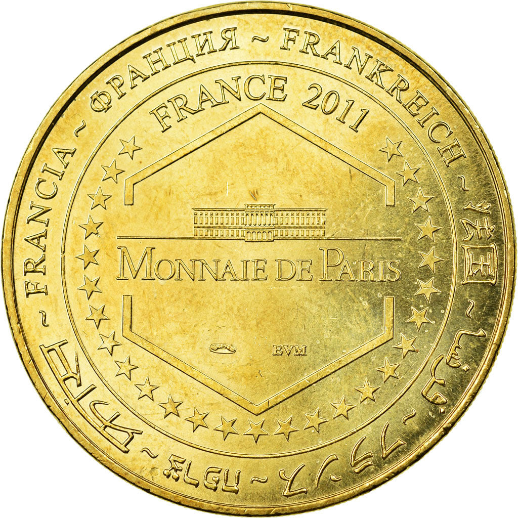 Francia, Token, Touristic token, Hunawihr - Centre de reproduction n°9, 2011