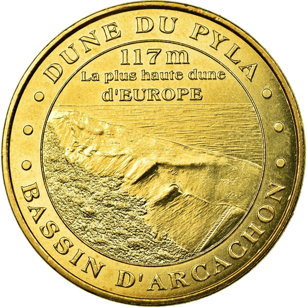France, Token, Touristic token, La Teste de-Buch - Dune du Pyla n°1, 2010, MDP