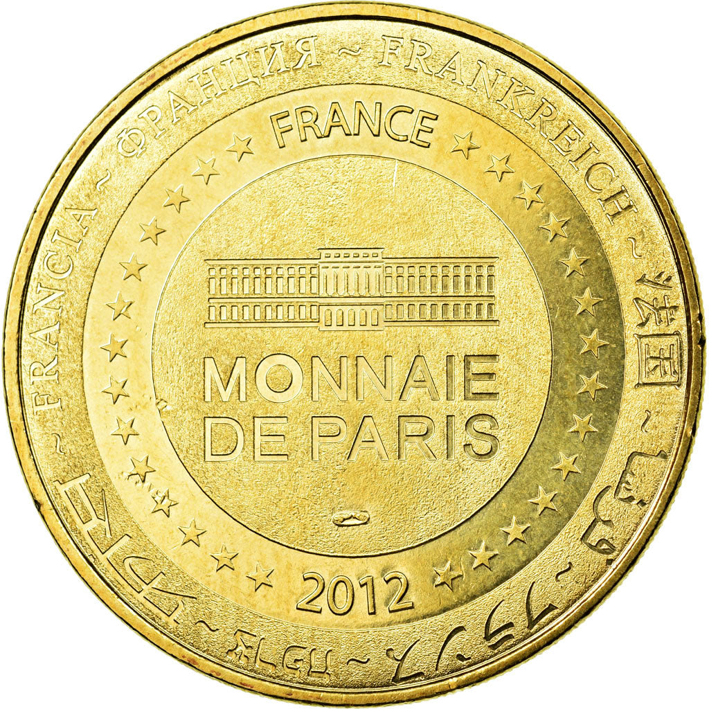 France, Token, Touristic token, 14/ Eglise Sainte-Catherine - Honfleur, 2012