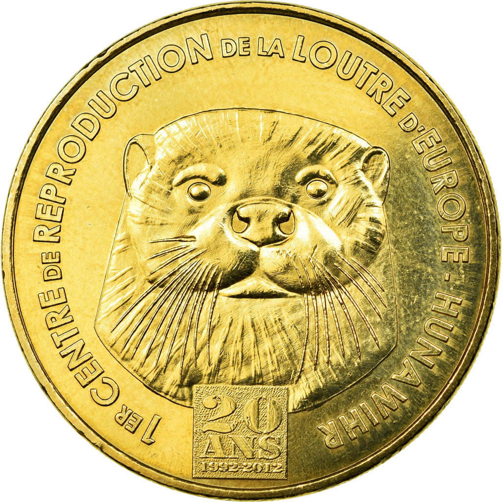Francia, Token, Touristic token, Hunawihr - Centre de reproduction n°10, 2012