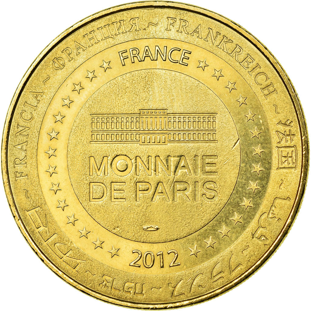 Francia, Token, Touristic token, Hunawihr - Centre de reproduction n°10, 2012