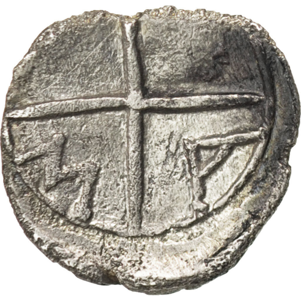Massalia, Obol, EF(40-45), Silver, 0.50