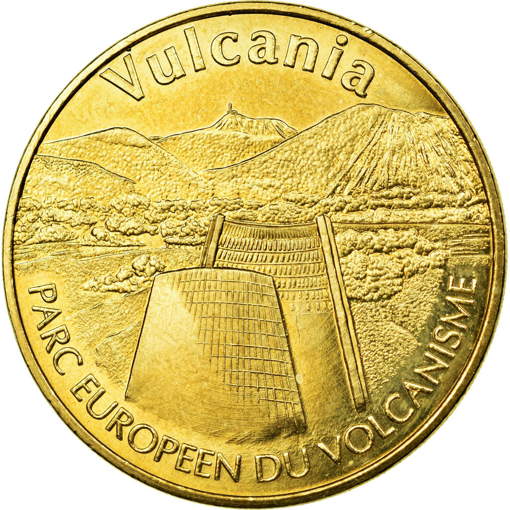 France, Token, Touristic token, Saint-Ours-Les-Roches - Vulcania n°2, 2009