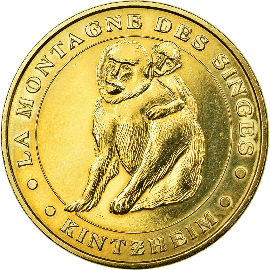 Francia, Token, Touristic token, Kintzheim -  Montagne des Singes n°3, 2007