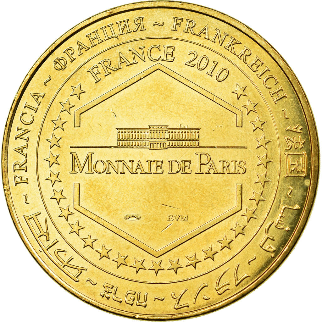 Francia, Token, Touristic token, Kintzheim - La Montagne aux Singes n°6, 2010