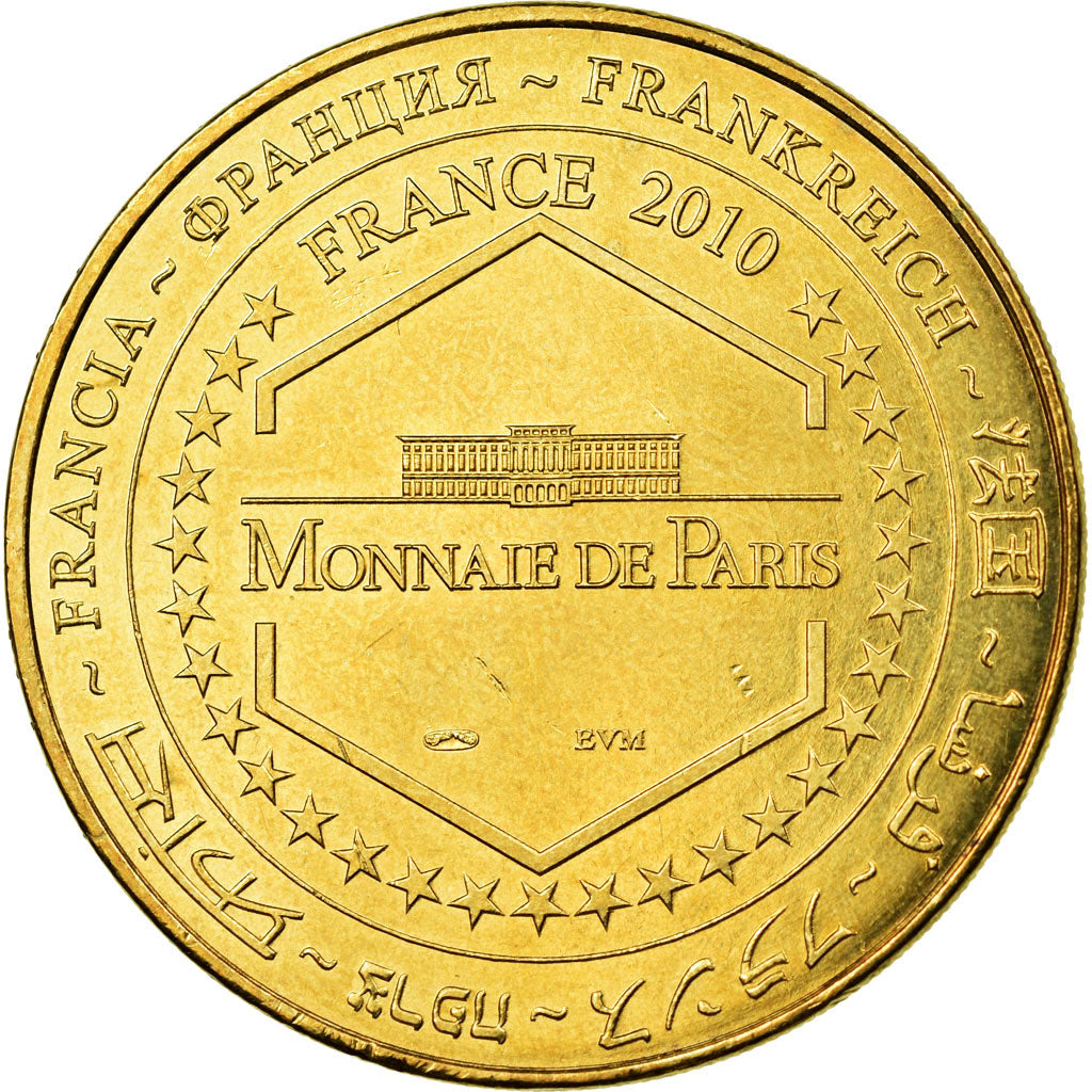 Francia, Token, Touristic token, Kintzheim - La Montagne aux Singes n°5, 2010