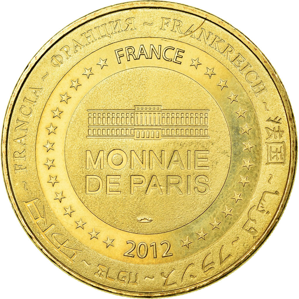 Francia, Token, Touristic token, Kintzheim - La Montagne aux Singes n°8, 2012
