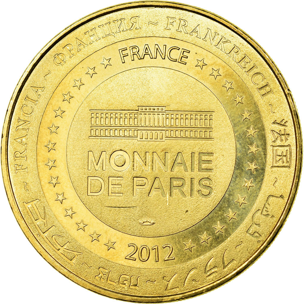 Francia, Token, Touristic token, Kintzheim -  Volerie des aigles n°4, 2012