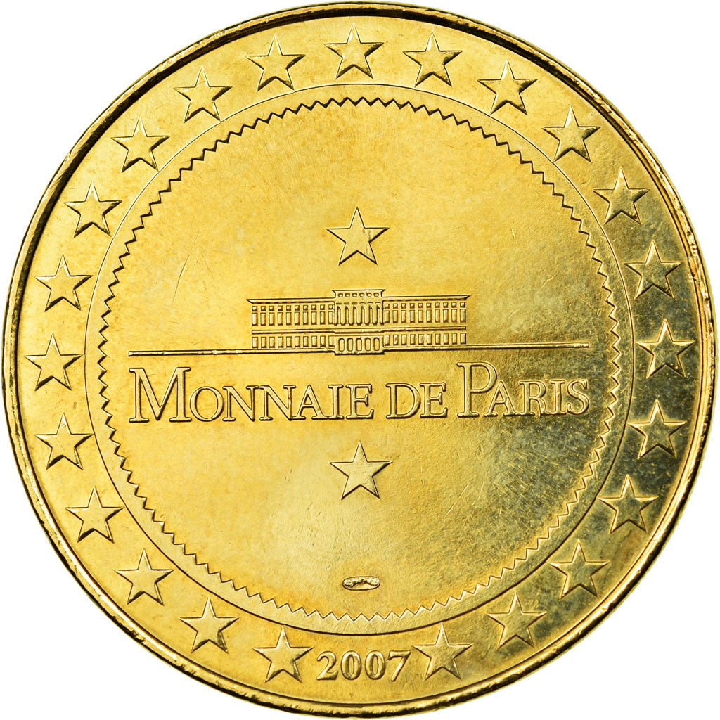 France, Token, Touristic token, Amboise - L'homme vitruvien, 2007, MDP