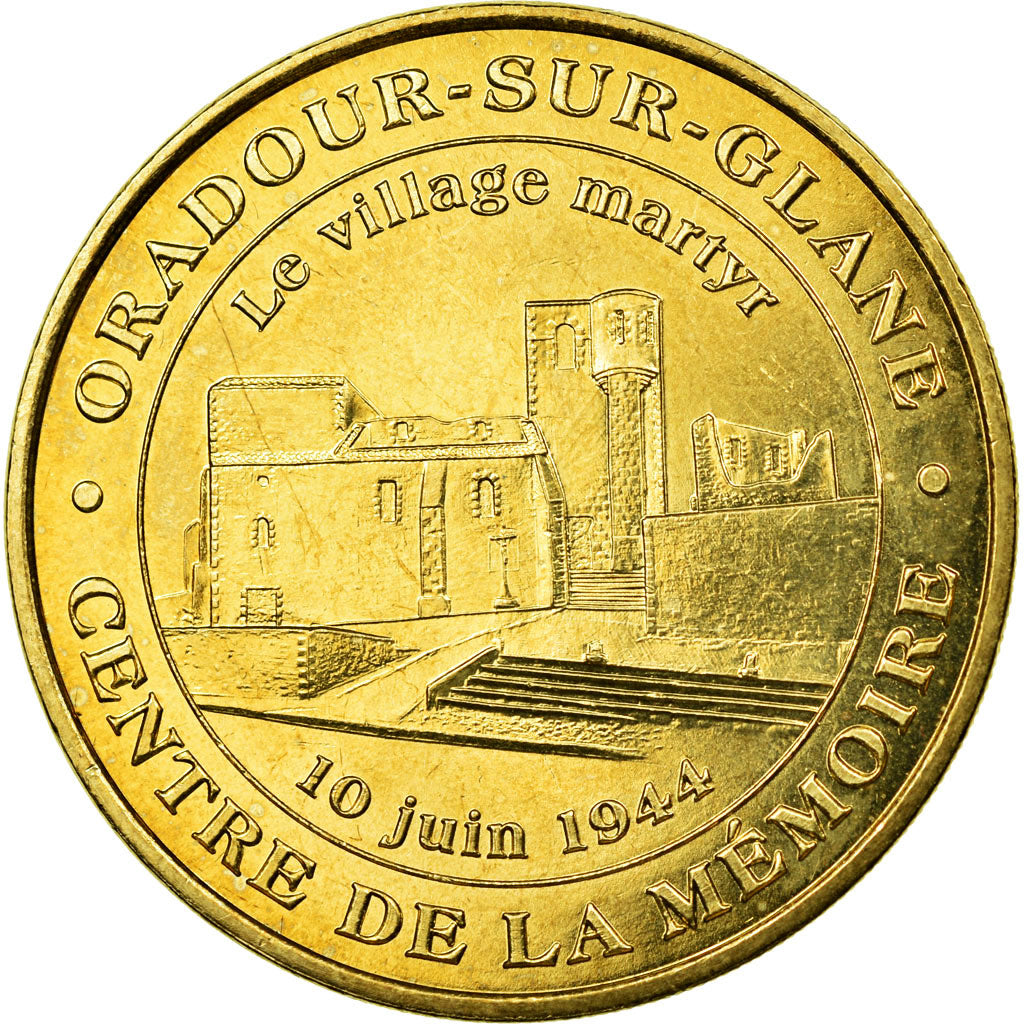 France, Token, Touristic token, Oradour-sur-Glane - Village martyr n°1, 2008