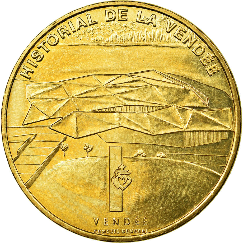 Francia, Token, Touristic token, Les Lucs-sur Boulogne - Historial de la Vendée
