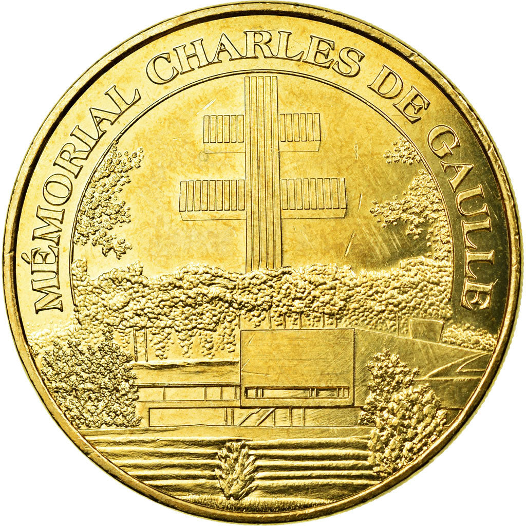 Francia, Token, Touristic token, Colombey Les Deux Eglises -  Mémorial n°1 -