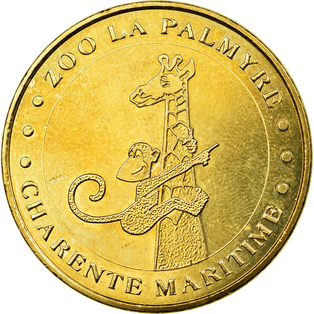 Francia, Token, Touristic token, Les Mathes - Zoo n°2, 2007, MDP, SPL-